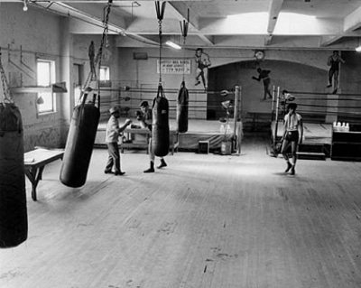 Bones Boxing gym floor
